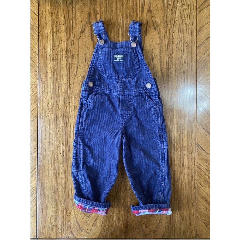 OshKosh B’gosh corduroy overalls